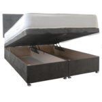 bradford furniture end lift up ottoman storage bed frame