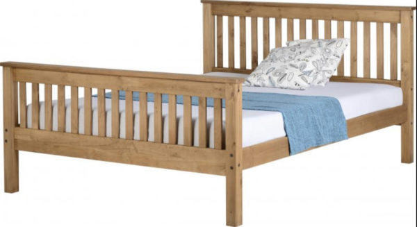 bradford furniture monaco waxed pine bed frame