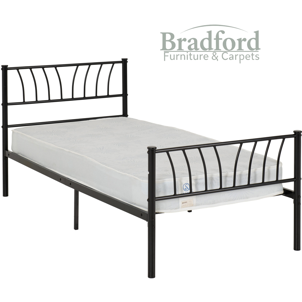 Barcelona Metal Bed Frame pic 1 Barcelona Metal Bed Frame pic 1