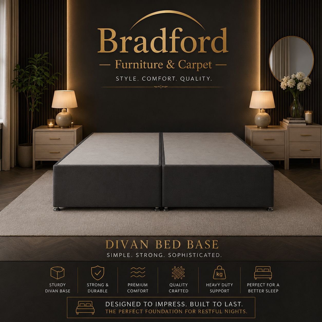Divan Bed Base | Bradford Furniture & Carpets