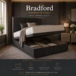 End Lift Up Ottoman Storage Bed Frame