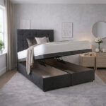 End Lift Up Ottoman Storage Bed Frame