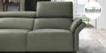 Invictus Brown Leather Corner Sofa - Image 2