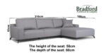 Maya Corner Sofa - Image 3