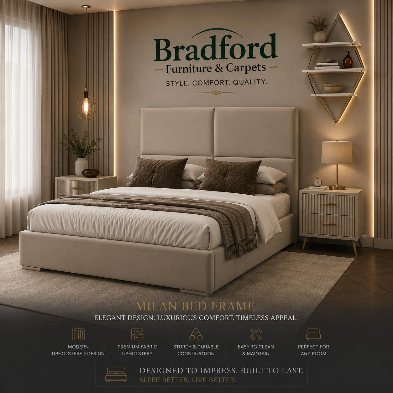 Milan Bed Frame