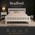 Monaco Bed with High Foot End in all size & colors