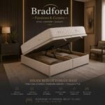 Ottoman Bed Frame with 49'' High Headboard - Image 3