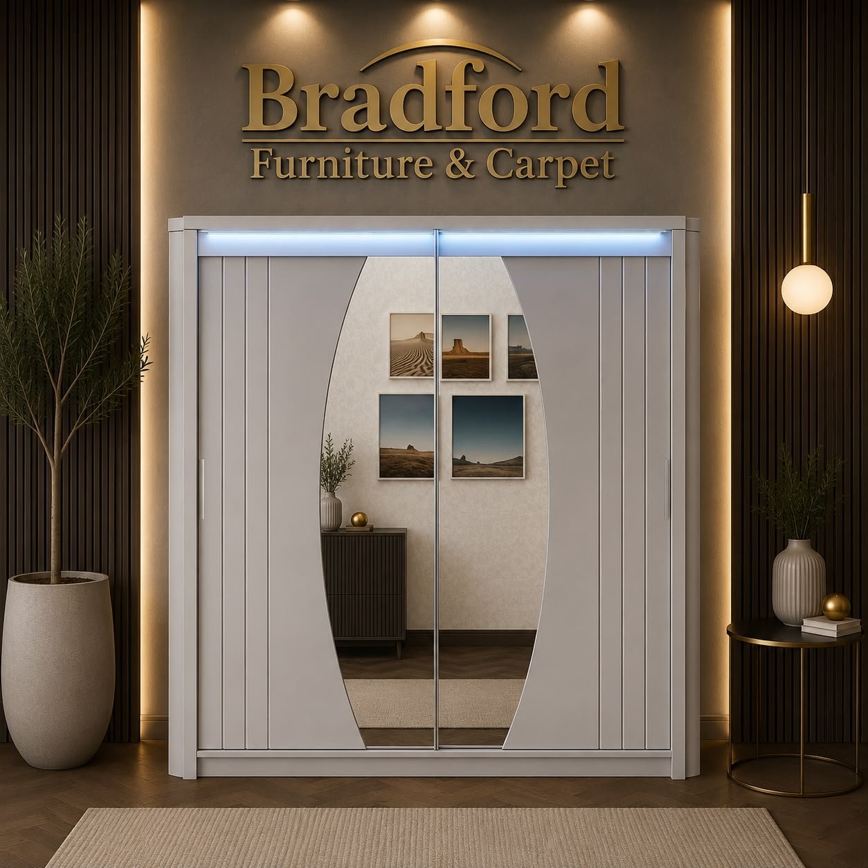 Sliding  Door  Wardrobe | Bradford Furniture & Carpets