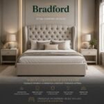 Wing Back Bed Frame