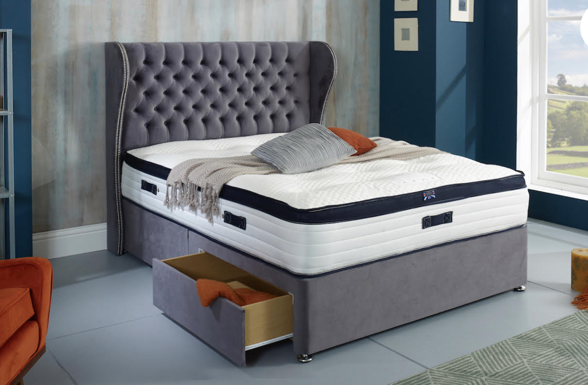 The Wing Divan Bed Frame