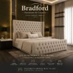 Atlas Wingback Bed Frame