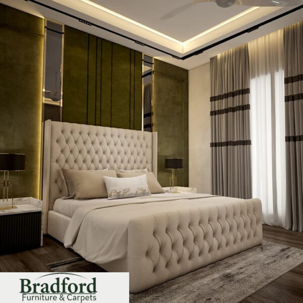 Atlas Wingback Bed Frame