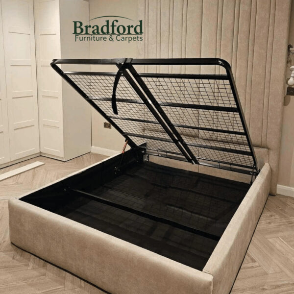 Full Panelled Headboard Bed Frame