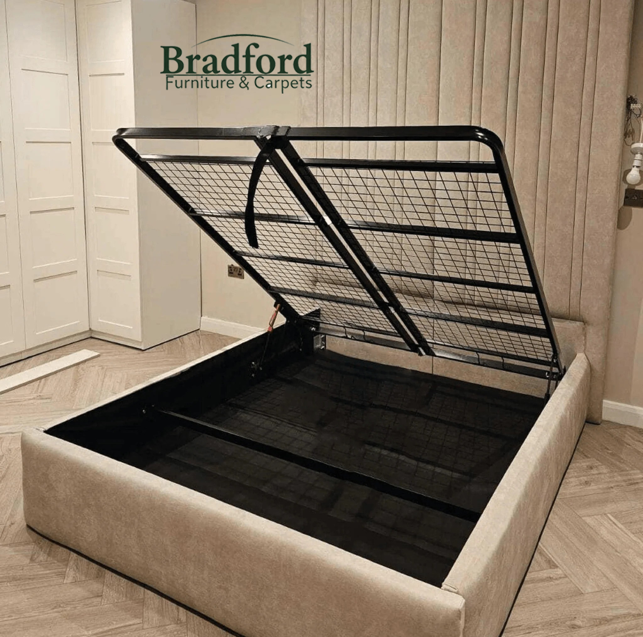 Full Panelled Headboard Bed Frame Full Panelled Headboard Bed Frame - Image 1