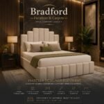 Isabella Plush Fabric Bed Frame