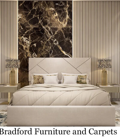 King Size Bed - Perci Upholstered Bed Frame