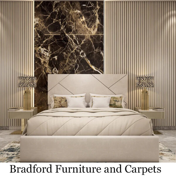 King Size Bed - Perci Upholstered Bed Frame