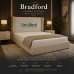 King Sized Bed - Simple Wingback Bed Frame