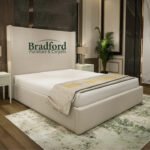 King Sized Bed - Simple Wingback Bed Frame - Image 2