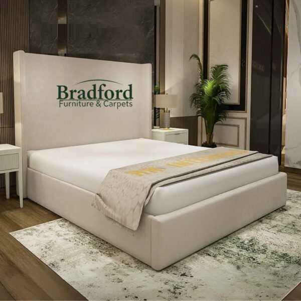 King Sized Bed - Simple Wingback Bed Frame