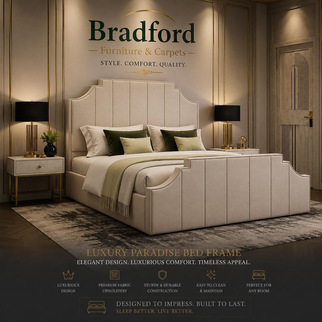 LUXURY PARADISE BED