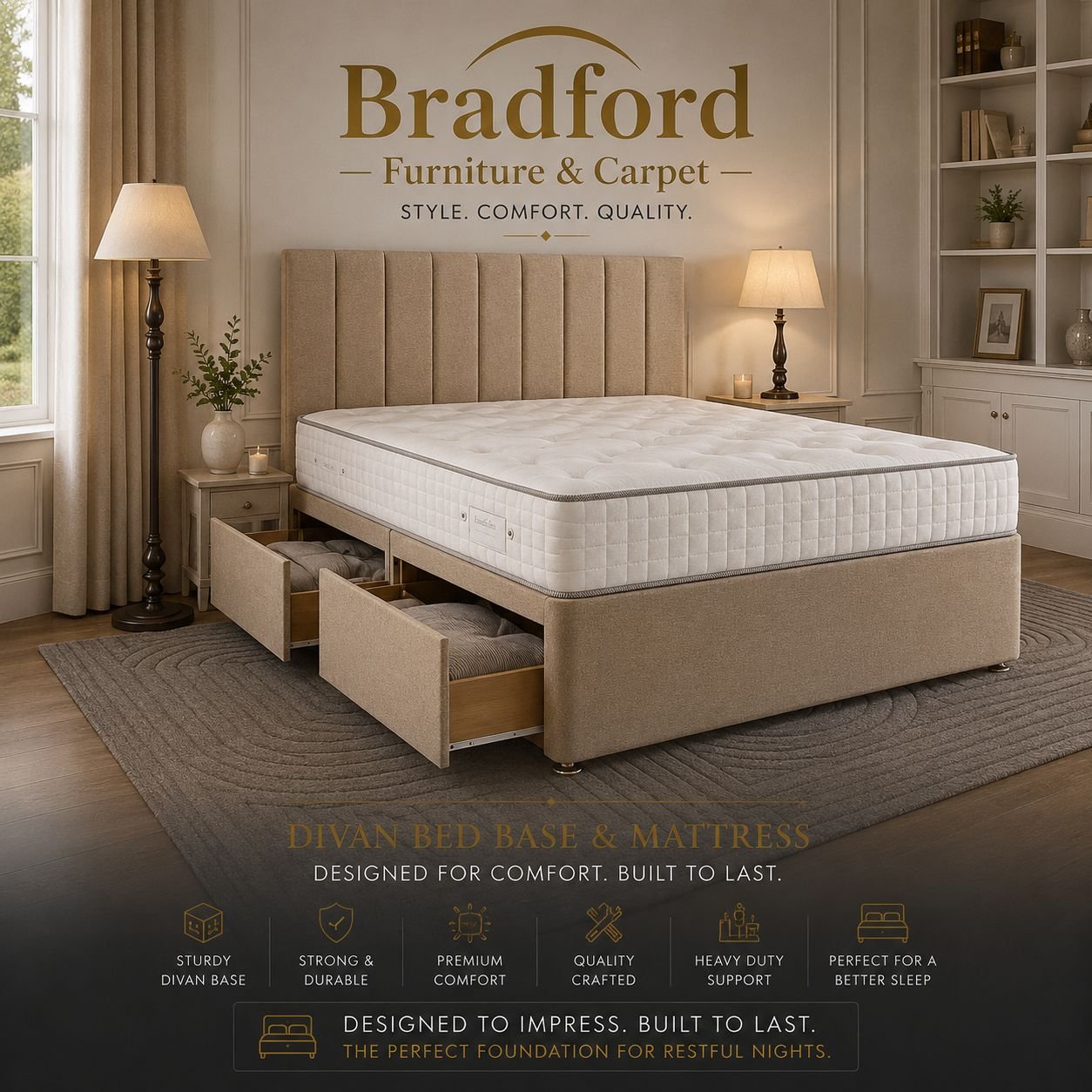 Pocket Memory Base & Mattress