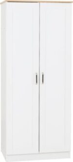 Portland 2 Door Wardrobe in all Colors