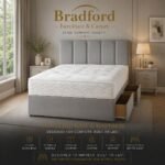 Small Double Bed Bamboo Set