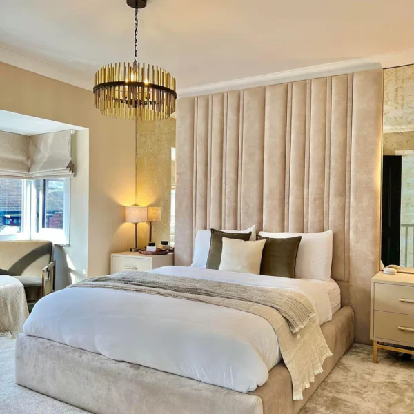 Charlie Bespoke Wall Headboard Bed