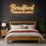 Amsterdam Oak Bed with Low foot end