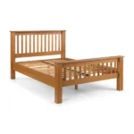 Amsterdam Oak Bed with High foot end - Image 4