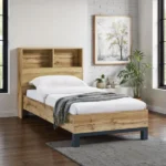 Bali Bookcase Headboard Bed - Image 4