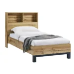 Bali Bookcase Headboard Bed - Image 5