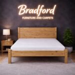Barton Bed in Waxed Pine