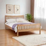 Bergamo Bed With Natural Oak - Image 2