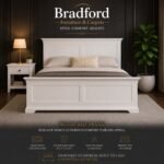 Bordeaux Bed with High Foot End in all Sizes