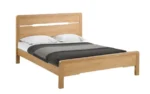 Curve Bed with Oak effect - Image 3
