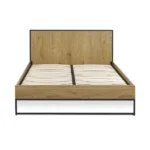 Harlow Bed with Light Oak & Black Color - Image 4