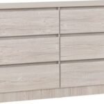 Malvern 6 Drawer Chest with Urban Snow Color