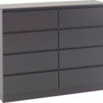 Malvern 8 Drawer Chester with Grey Colour
