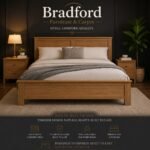 Memphis Limed Oak Bed