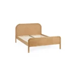 Milo Chevron Oak Bed - Image 3