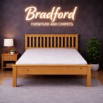 Monaco Bed with Low Foot End in all Size and Colors