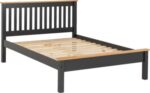 Monaco Bed with Low Foot End in all Size and Colors - Image 2