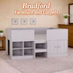 Orlando Low Sleeper Bed in Dark Grey & Dove Grey - Image 2