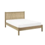 Padstow Bed with Oak & Black Color - Image 8