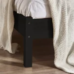 Padstow Bed with Oak & Black Color - Image 4