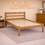 Panama 3' and 4'6" Bed with Natural Wax - Image 2