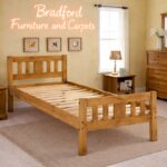 Rio 3' and 4'6" Bed with Distressed Waxed Pine - Image 4