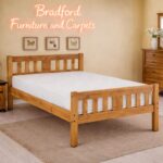 Rio 3' and 4'6" Bed with Distressed Waxed Pine